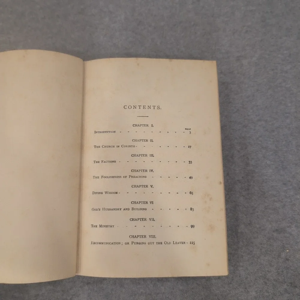 The Expositor's Bible First Epistle to the Corinthians Marcus Dods Doran Co - Picture 5 of 6